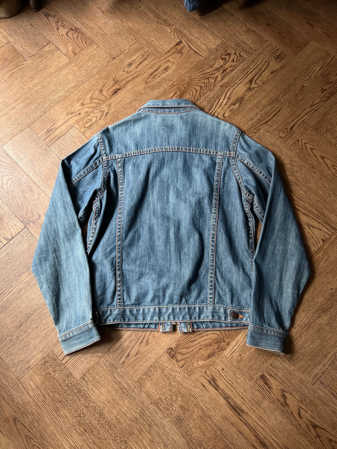 [M]Blue Buck 유니온메이드 플리츠 데님 트러커 자켓 상품이미지7