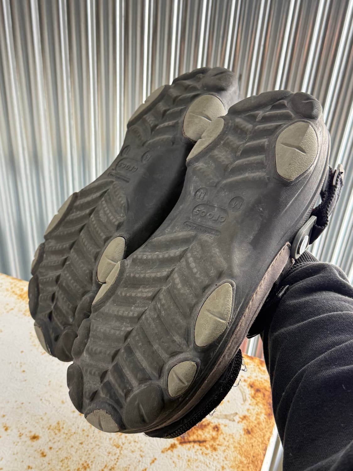 크록스 x 빔즈 클래식 올 터레인 마운틴 파카 클로그 그레이 290 상품이미지6