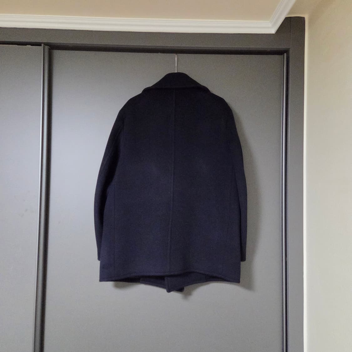 [S] 셔터 파인마스터 피코트 네이비 24fw / 하프코트 상품이미지2