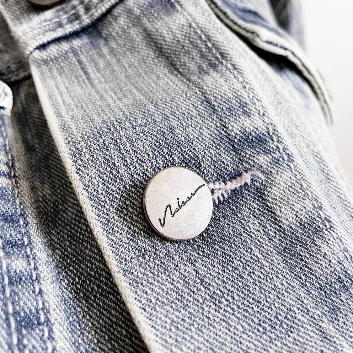 노이어 오버핏 크롭 데님 자켓 상품이미지8