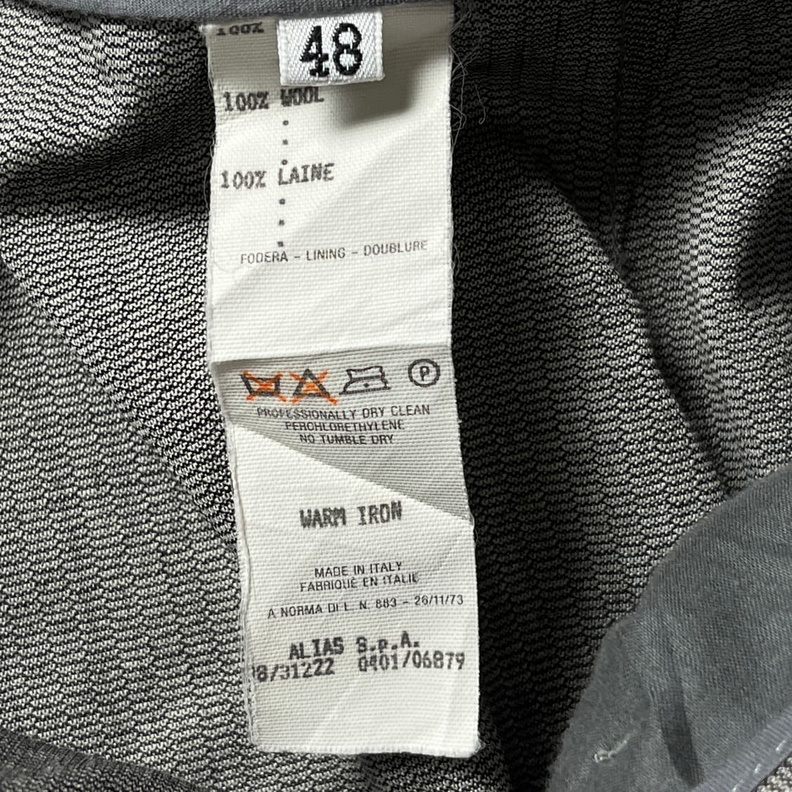 90s GIANNI VERSACE(made italy)빈티지 슬렉스 상품이미지4