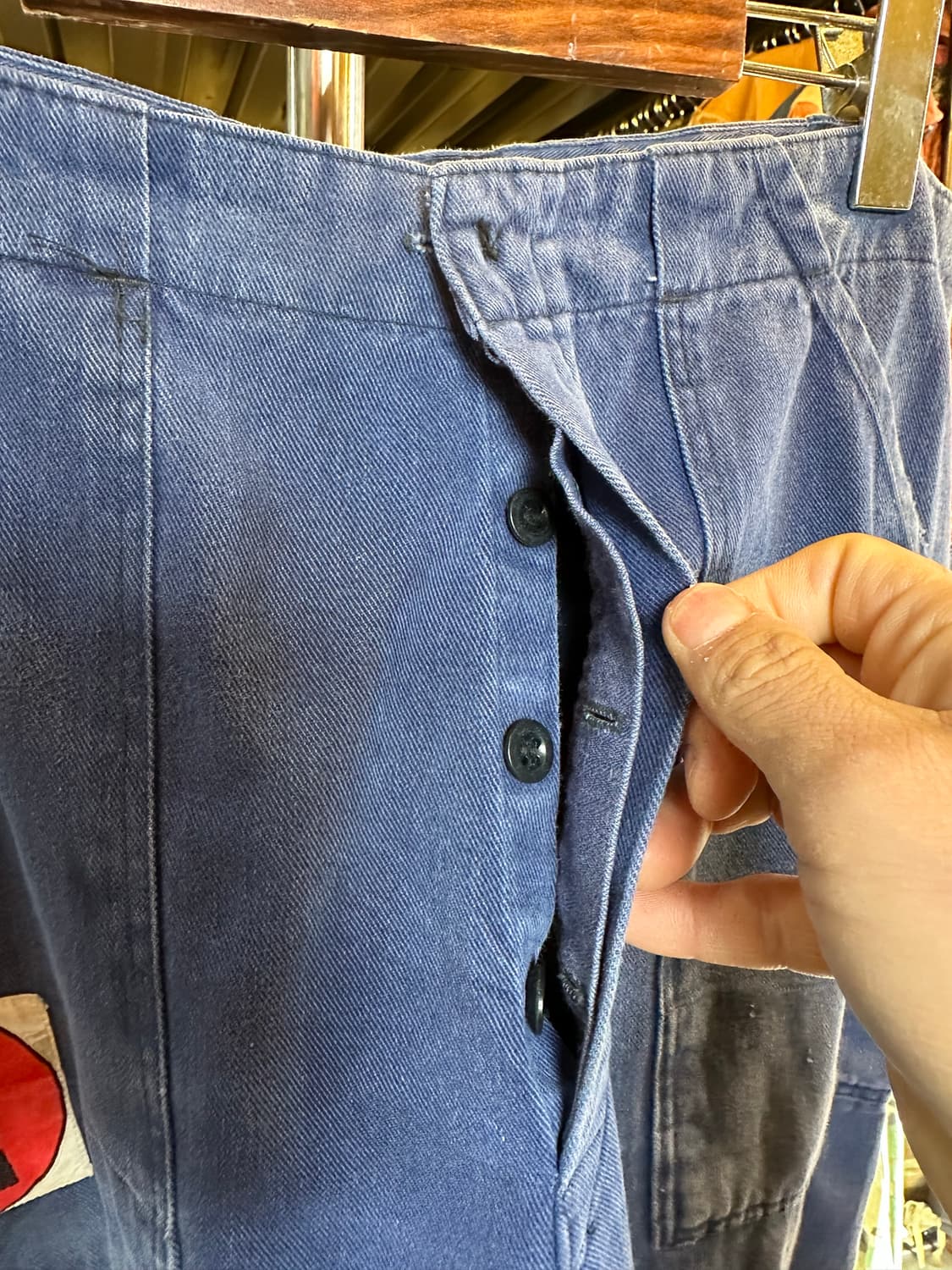 프렌치워크웨어 패치워크 페이드 프렌치 워크팬츠 상품이미지7