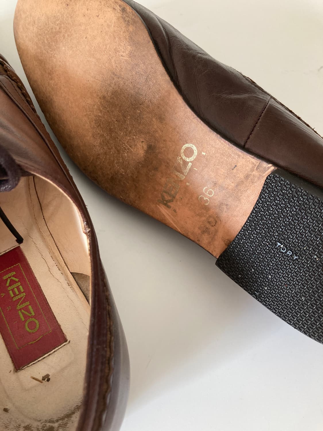 pump  / brown leather 상품이미지6