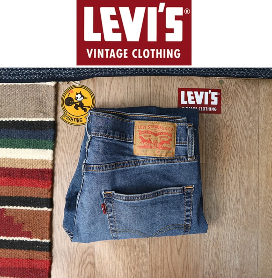 levis 리바이스 502 슬림핏 데님 30사이즈  상품이미지1