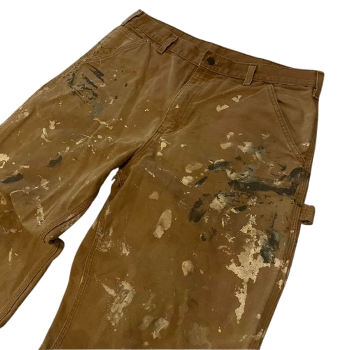 90s Carhartt carpenter pants painted 상품이미지2