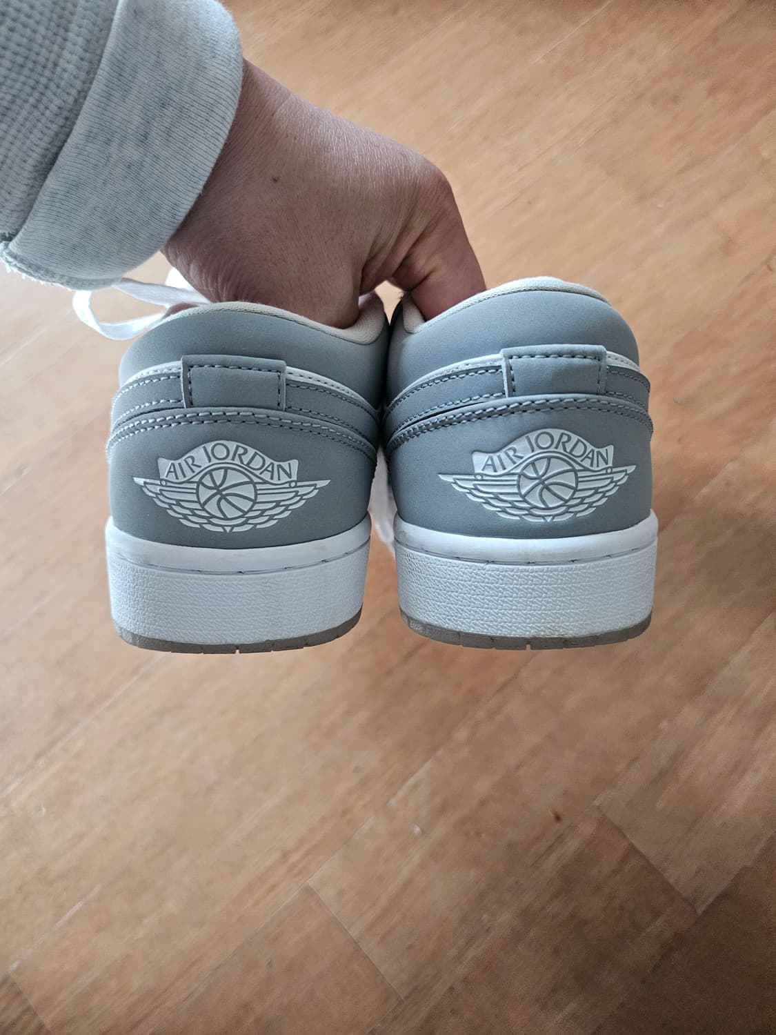 나이키 에어 조던 로우 그레이/화이트 235 상품이미지3