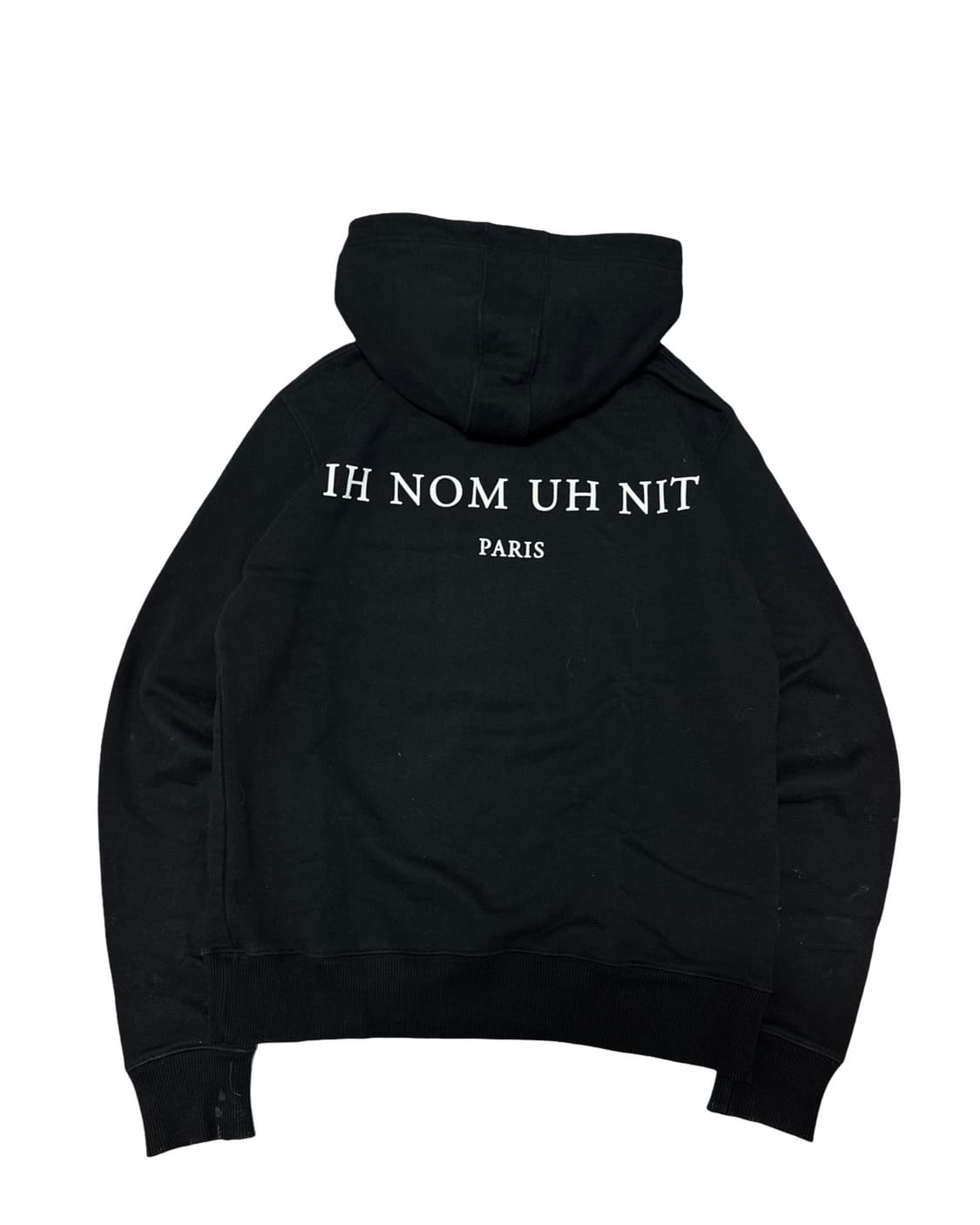 이놈어닛 퓨처 마스크 블랙 후드티 상품이미지4