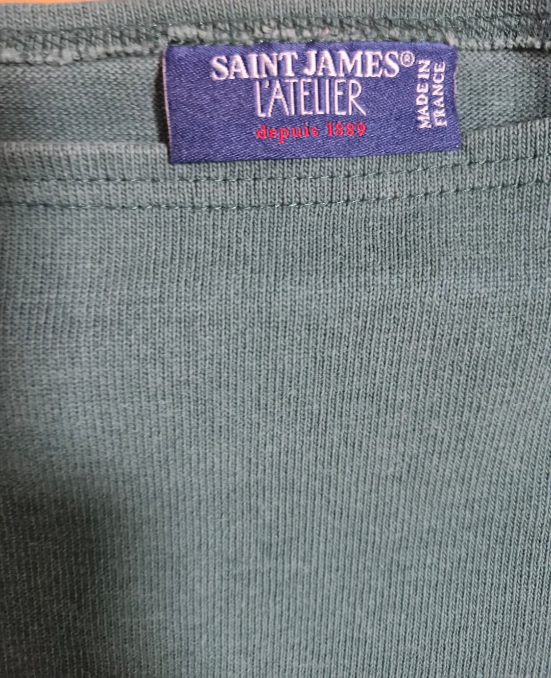 세인트제임스 그린 긴팔 티셔츠 42 (6)사이즈 상품이미지2