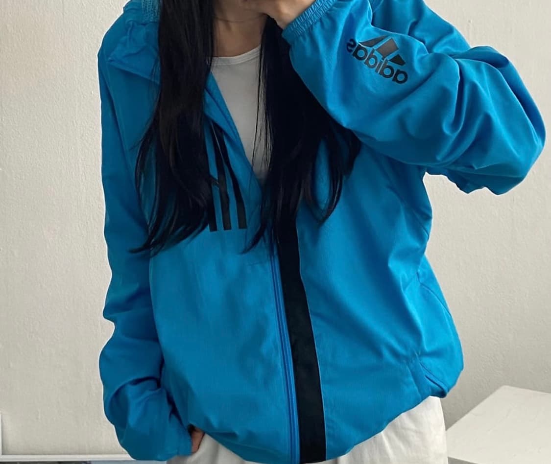 [대장급] 아디다스 후드 바람막이 자켓 L 상품이미지1