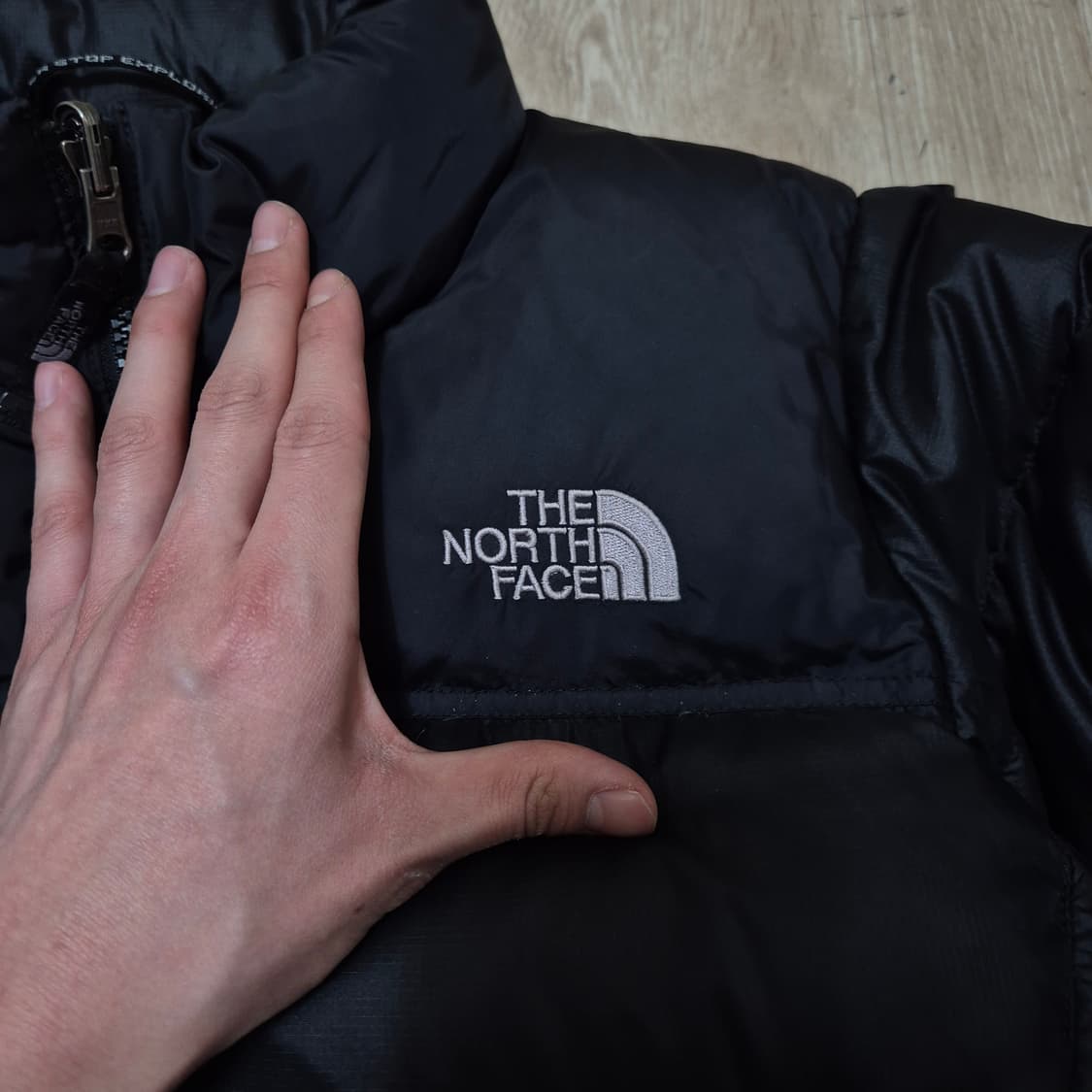 노스페이스 700 눕시 구스다운 패딩 점퍼 S(80) 상품이미지5