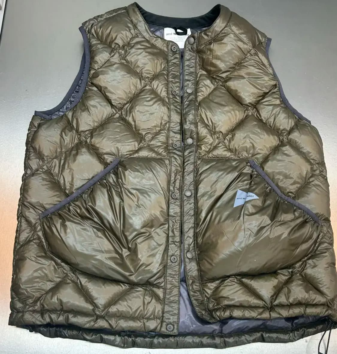 앤드원더 퍼텍스 베스트 조끼 XL 사이즈 상태 9.5/10 보풀 없고 상 상품이미지1