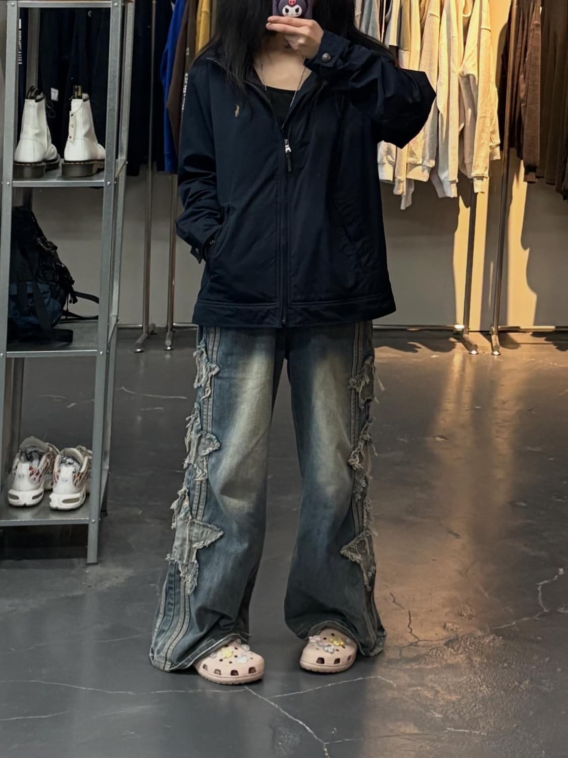 폴로랄프로렌 네이비 폴라쉘 페리 자켓 A2774 상품이미지1