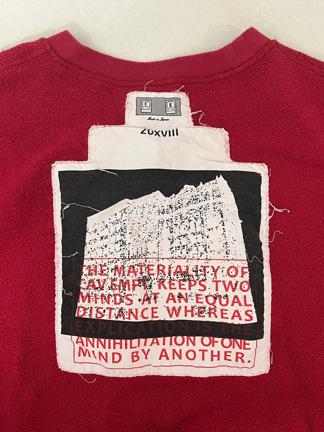 ssz x cav empt 카브엠트 풀오버 상품이미지4