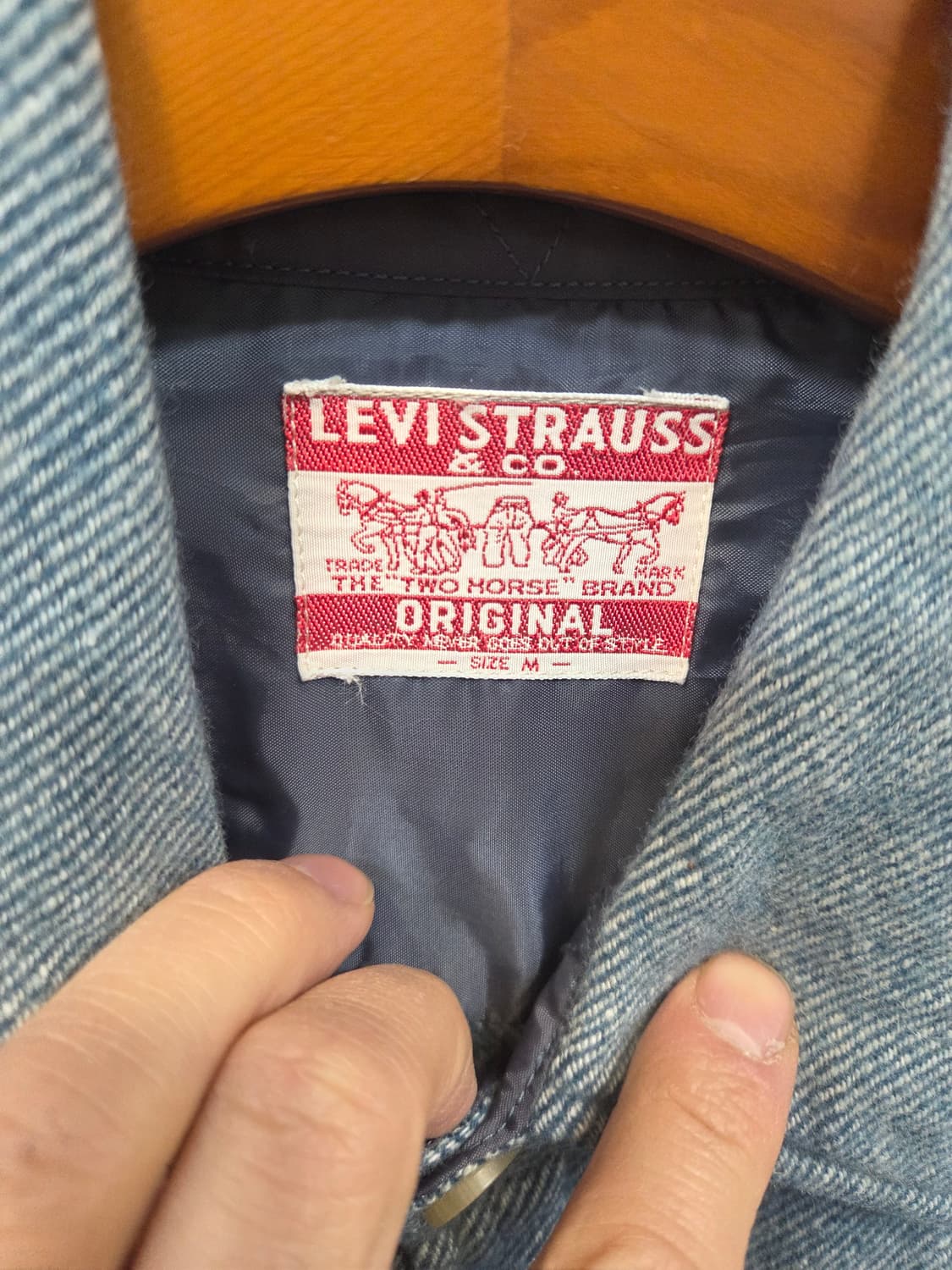 리바이스 올드스쿨 빈티지 00s 플란넬 셔츠자켓 m 상품이미지5