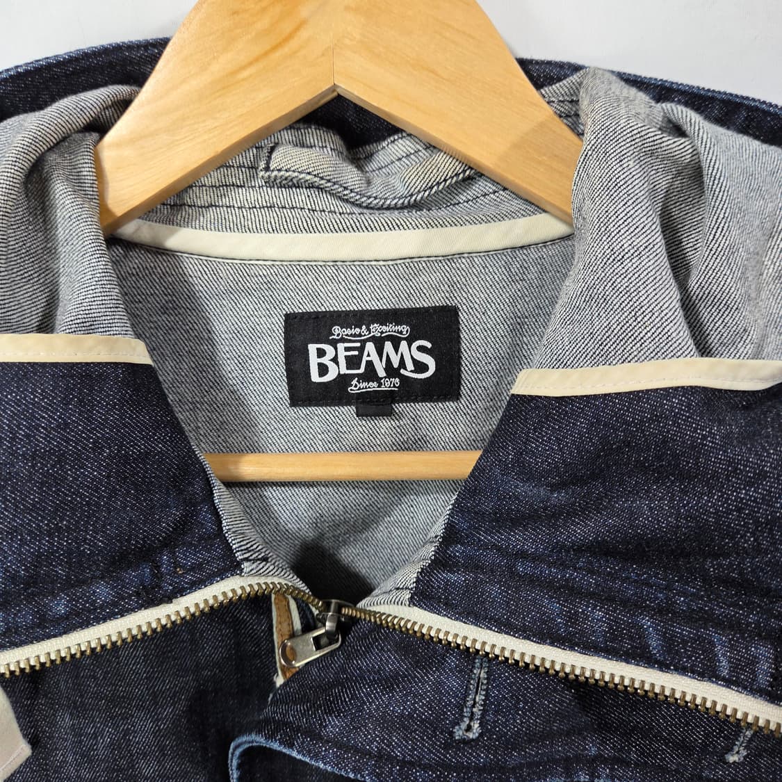 [Beams] 빔즈 후디 데님자켓 상품이미지5