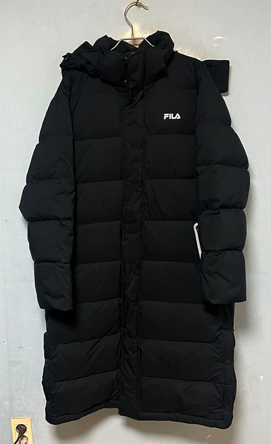 FILA 휠라 벤치 덕다운 남자 롱패딩 캐주얼 M 95-100 상품이미지1