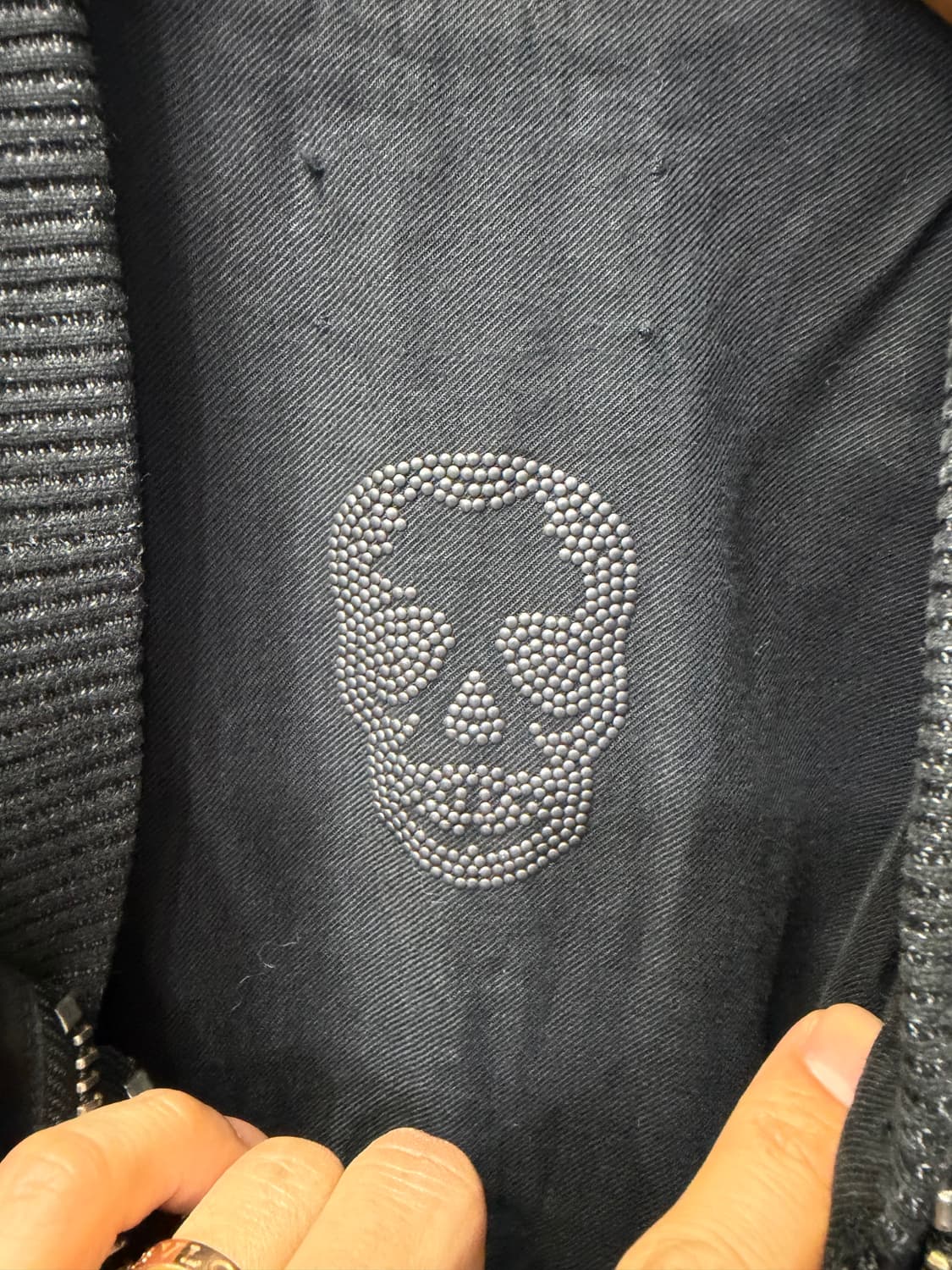 정품) 쟈딕앤볼테르 이중잠금 봄버 자켓 M 상품이미지7