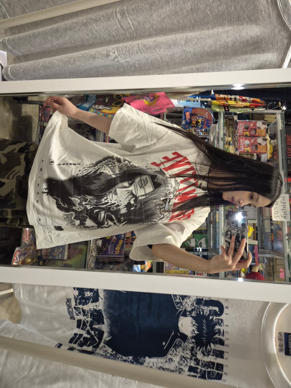 [Primitive x Naruto] 콜라보레이션 우치하 이타치 티셔츠 상품이미지6