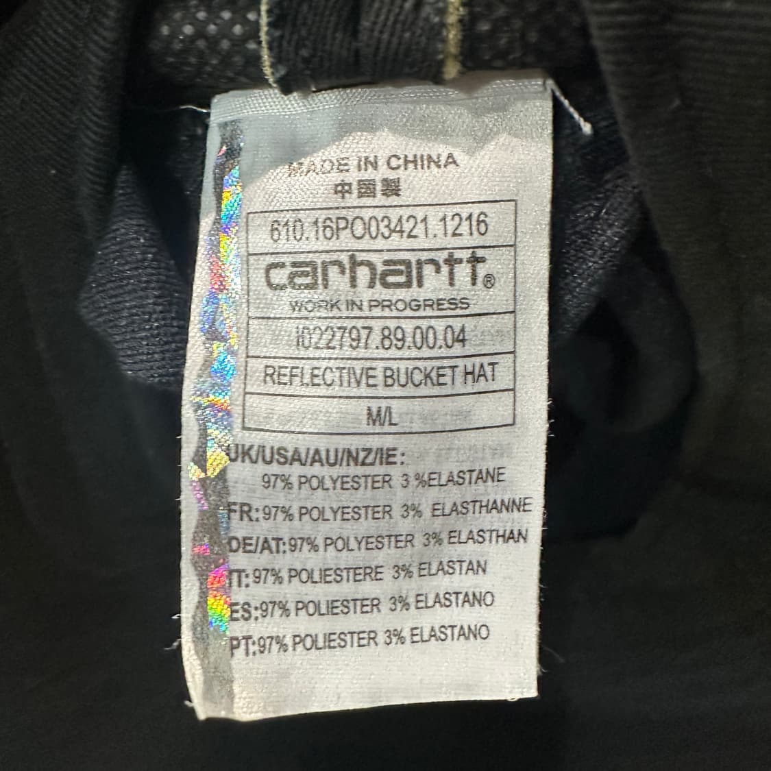 칼하트WIP 버킷햇 모자 상품이미지4