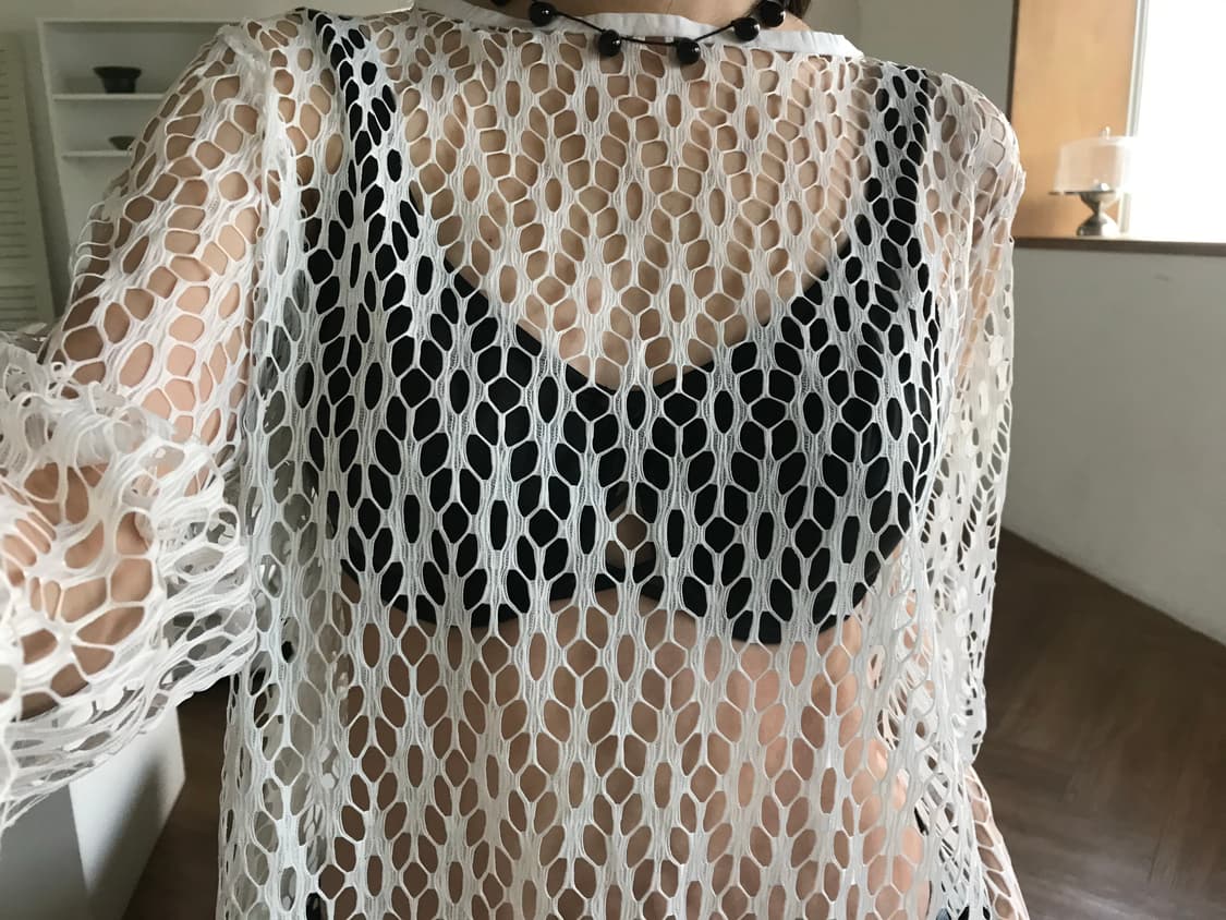 vintage net long sleeve 상품이미지4