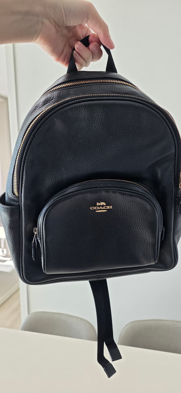 코치 블랙 백팩  상품이미지1