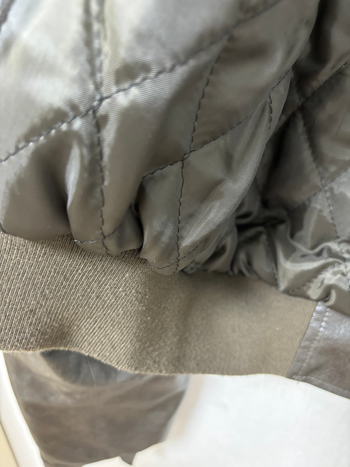 카프리슈 레더 자켓 크롭 블루종 카리나  상품이미지4