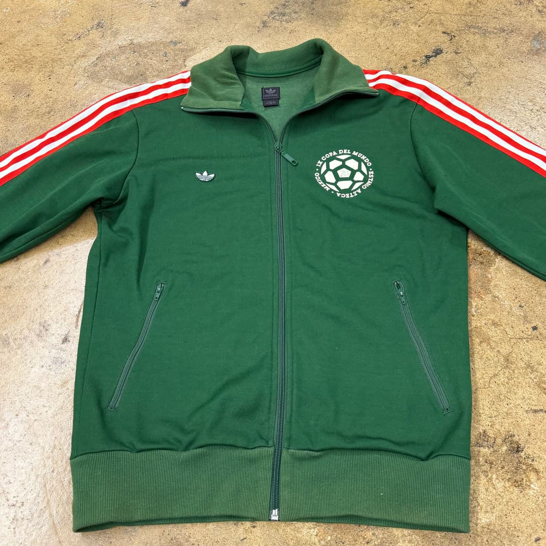 아디다스 멕시코 그린 말차 져지 트랙탑 상품이미지3