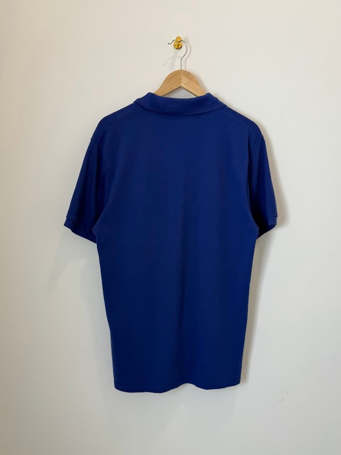 메종키츠네 폭스 카라 반팔티 블루 상품이미지6