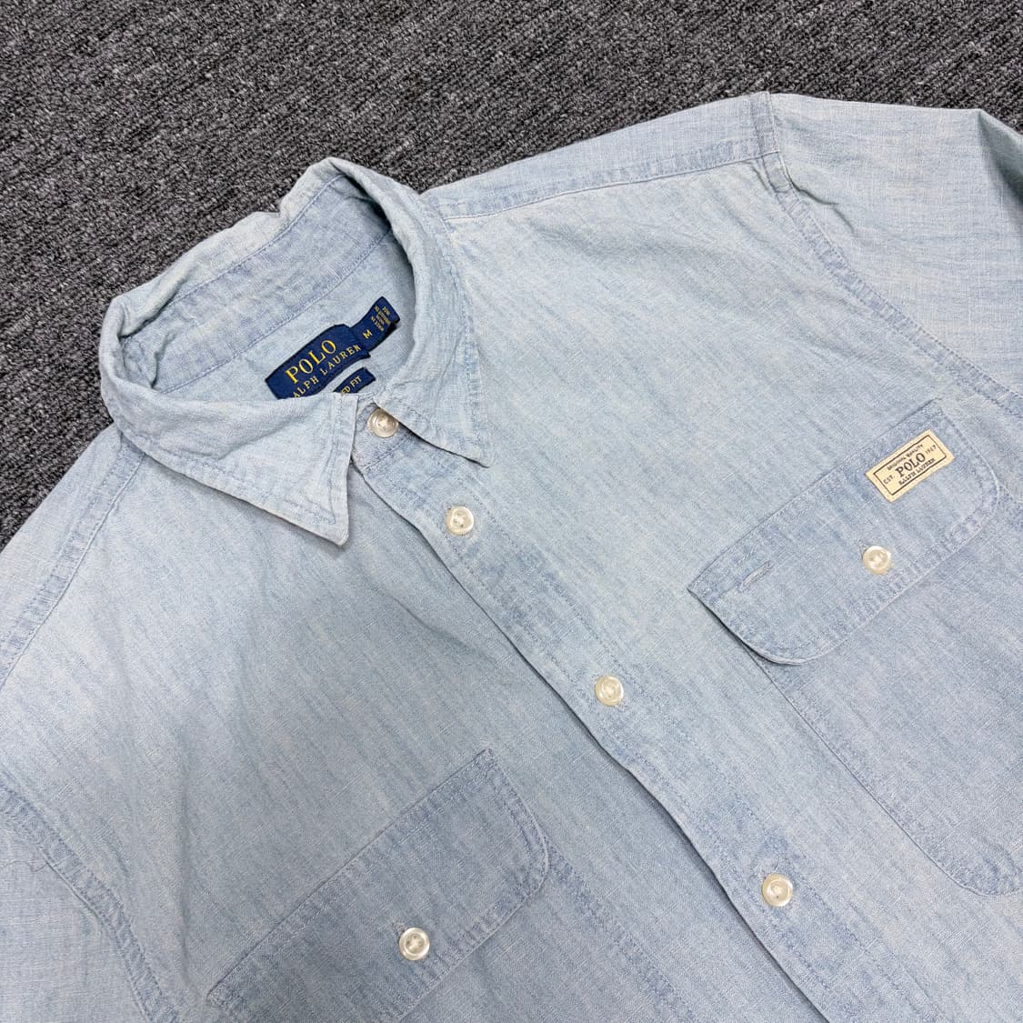 폴로 랄프로렌 성조기 샴브레이 셔츠 상품이미지3