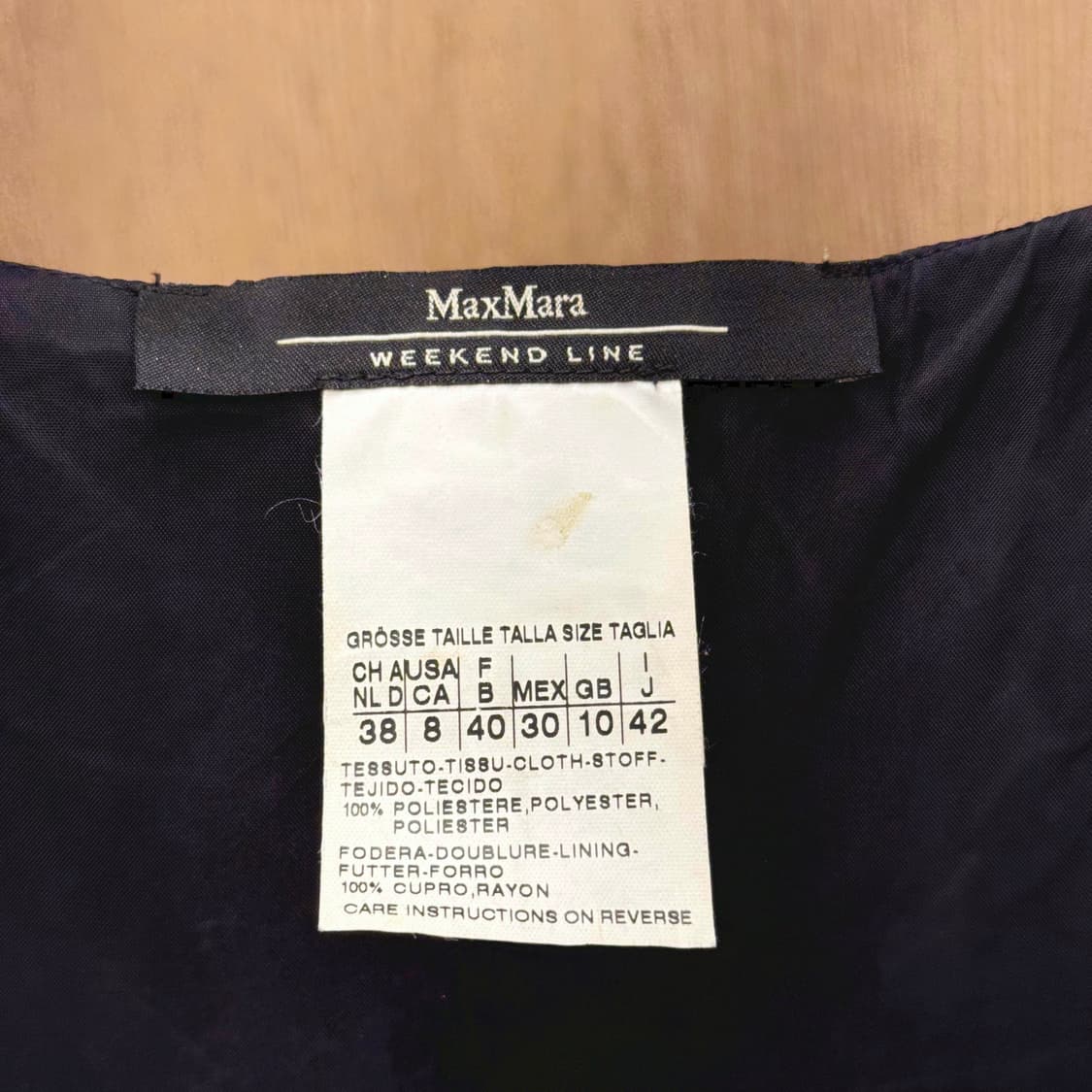 막스마라 위켄드 슬리브리스 원피스 모노톤 추상 패턴 디테일 블랙 상품이미지7