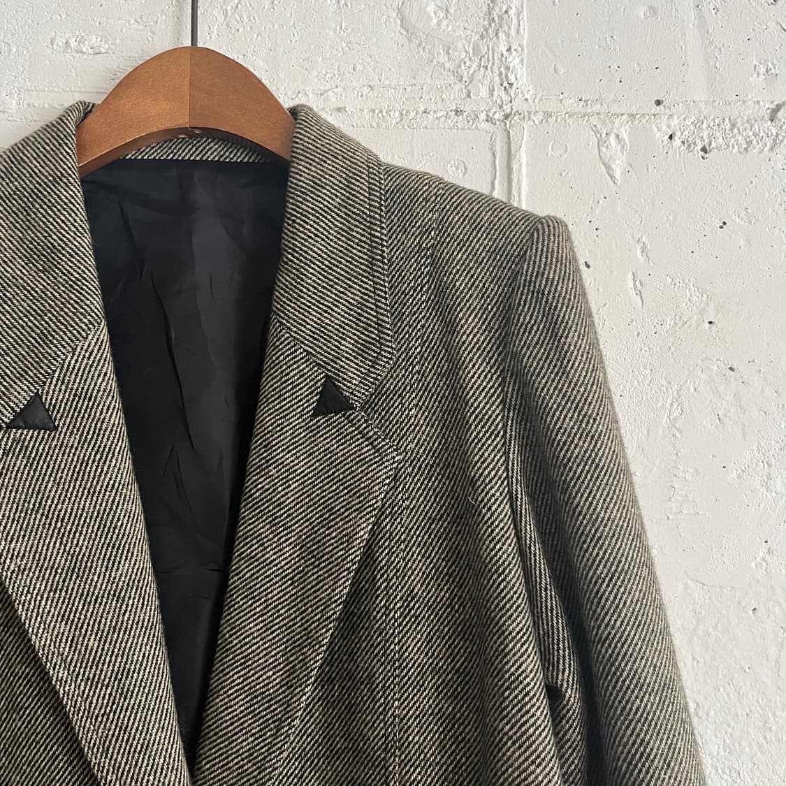 그레이 보카시 울 자켓 상품이미지4