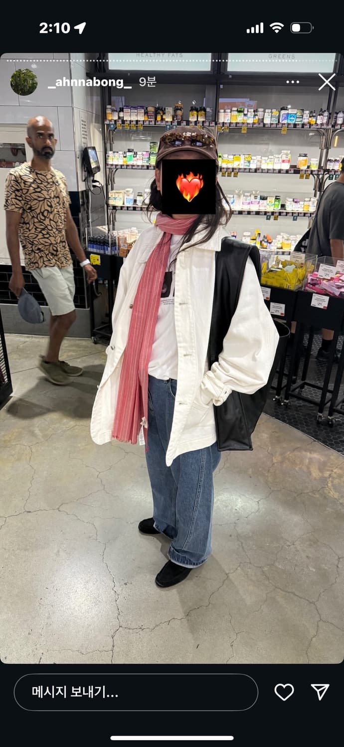 에토스 화이트 데님 자켓 새상품 상품이미지1