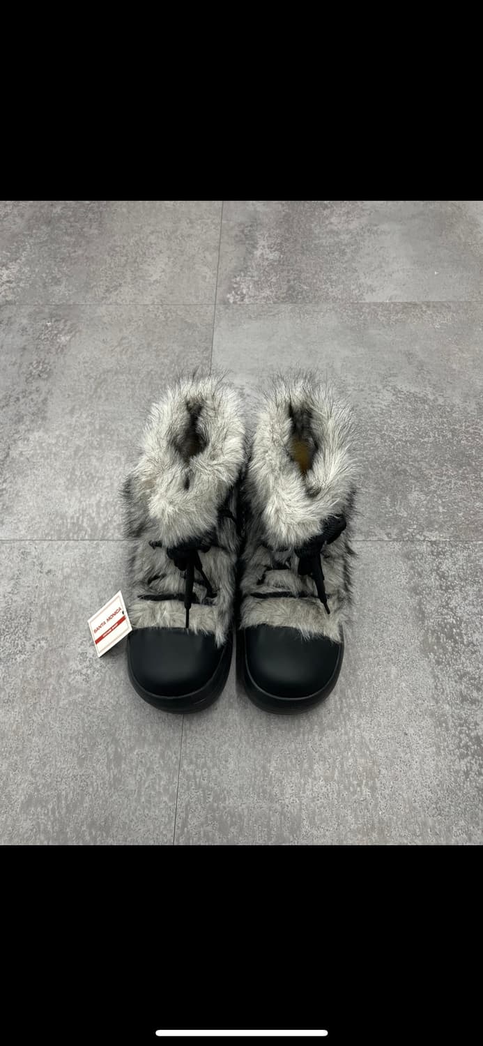 빈티지 퍼 리본 부츠 H1581 상품이미지3