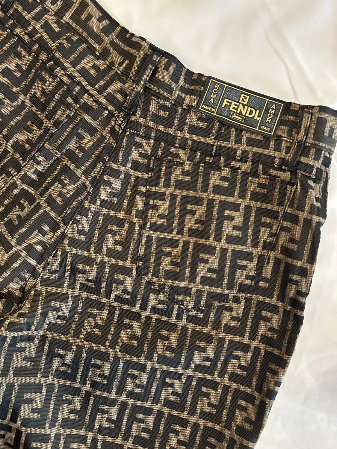 FENDI 펜디 90's FF 자카드 팬츠 상품이미지6