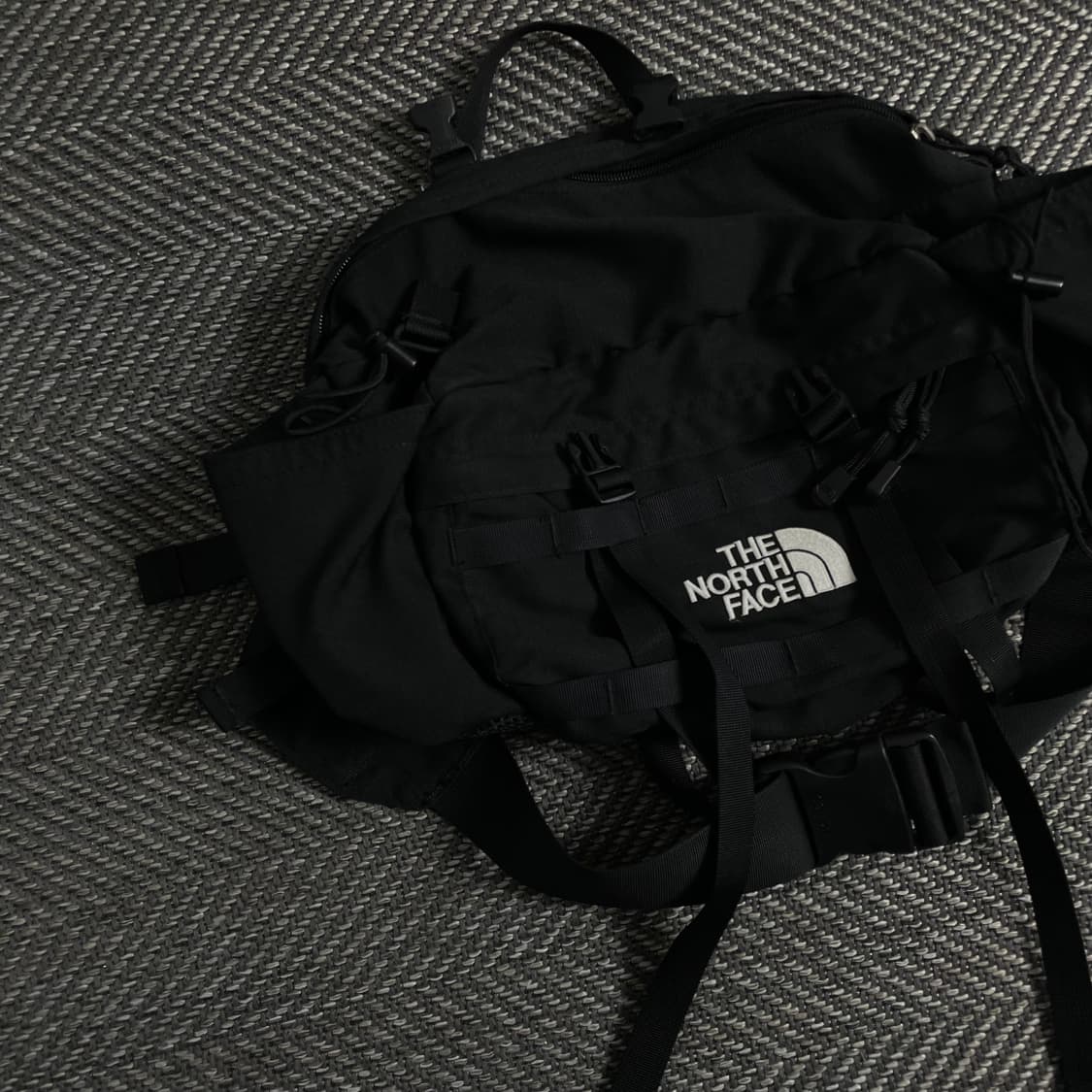 노스페이스 블랙 테크웨어 웨이스트 힙색 o 3395 상품이미지3