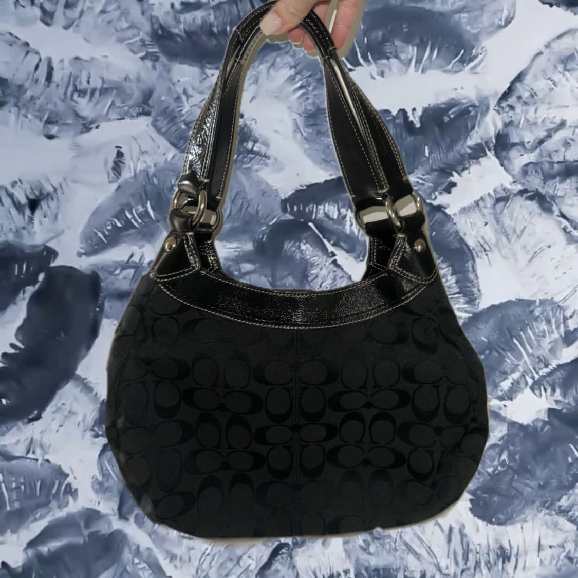 코치 블랙 숄더백 상품이미지3