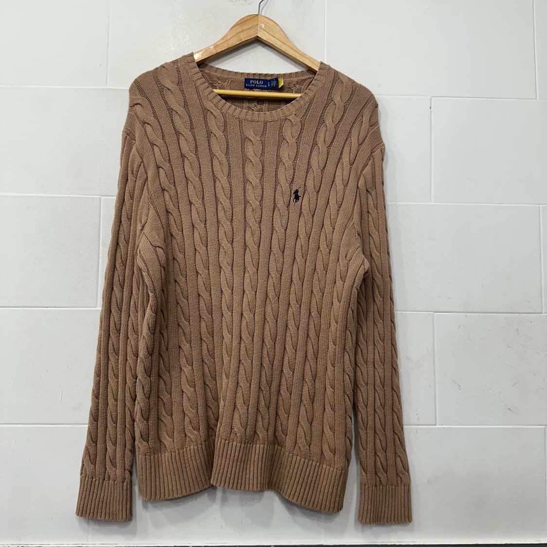 폴로 랄프로렌 꽈배기 니트 상품이미지1