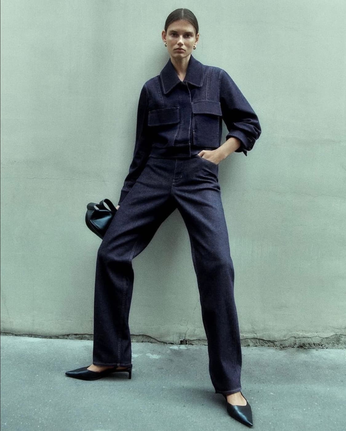 COS 생지데님 자켓 32사이즈 상품이미지3