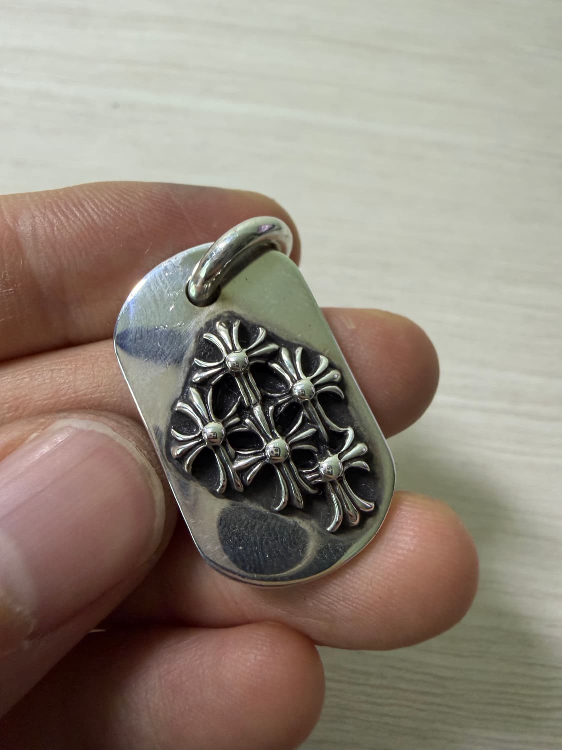 크롬하츠 레이즈드 세메터리 도그택 상품이미지1