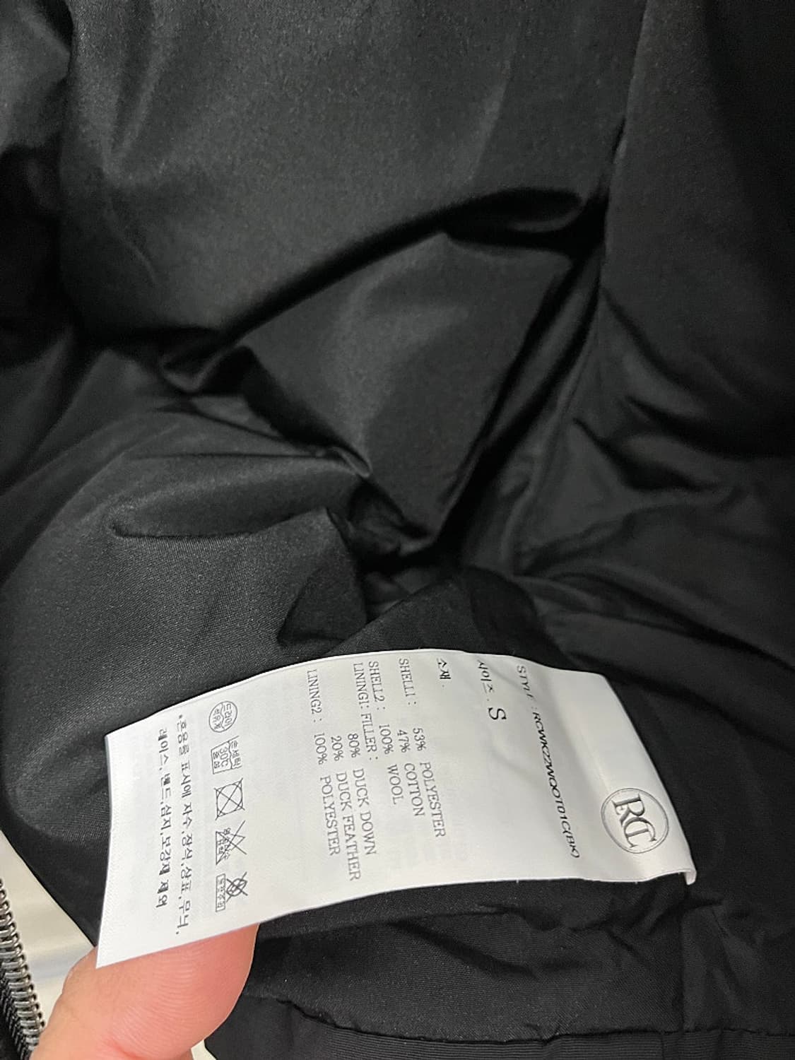 여) 렉토 카라 숏다운패딩  상품이미지9