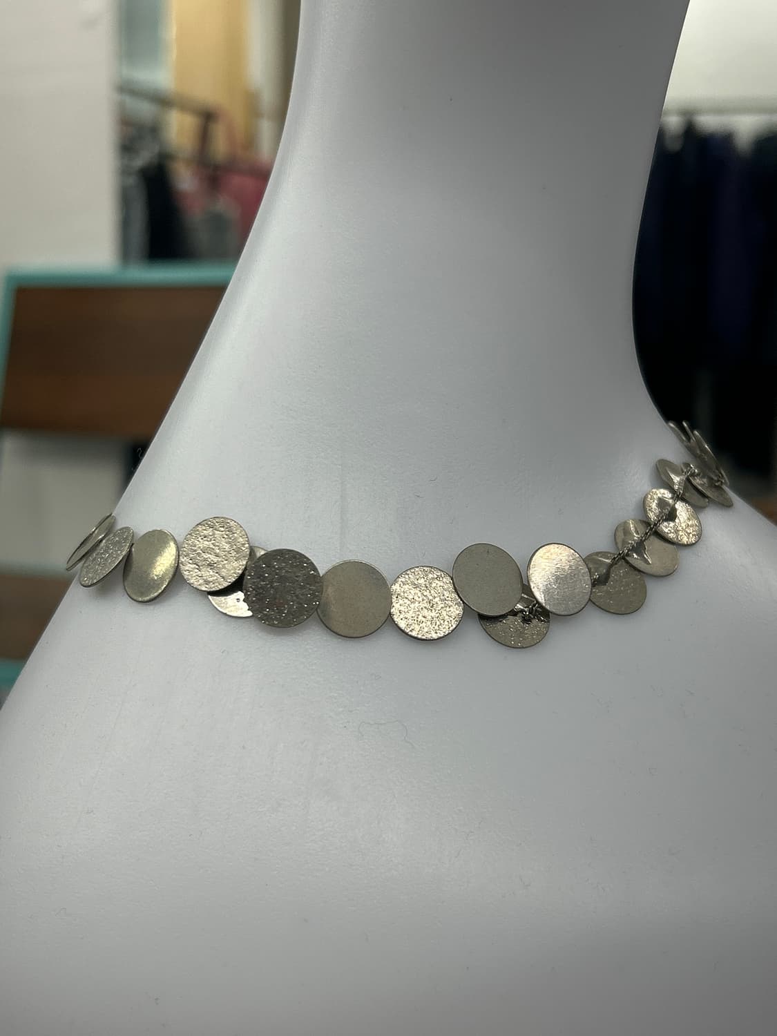 라운드실버 네클리스 상품이미지2