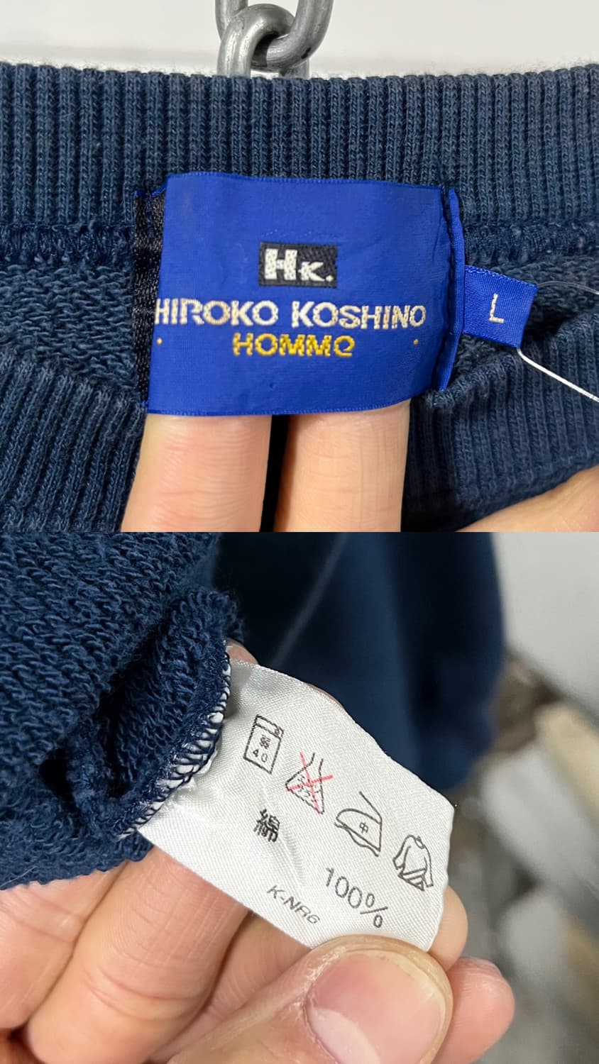 90s Hiroko Koshino homme sweat 상품이미지7