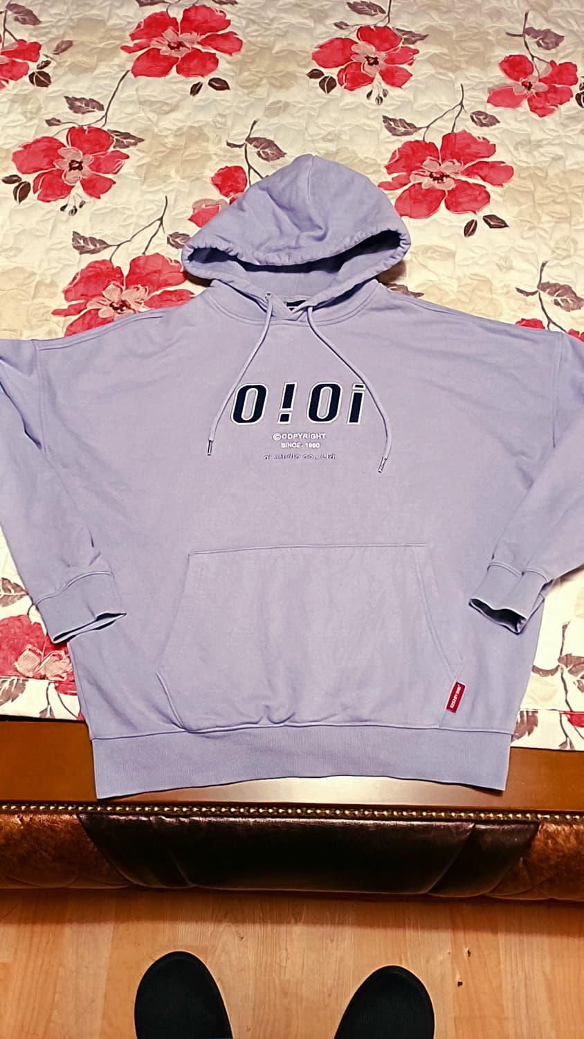 오아이오아이 오버핏후드 110 가슴70 기장73 상품이미지1