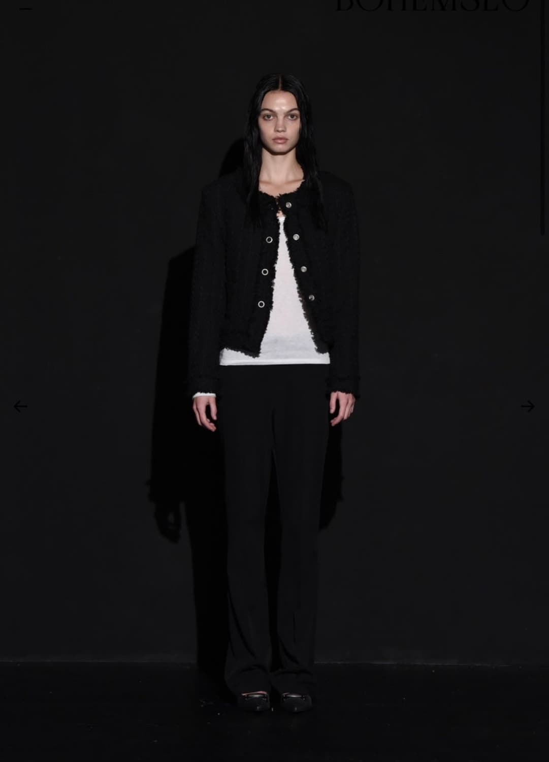 보헤미안 서울 2023 트위드자켓 상품이미지3