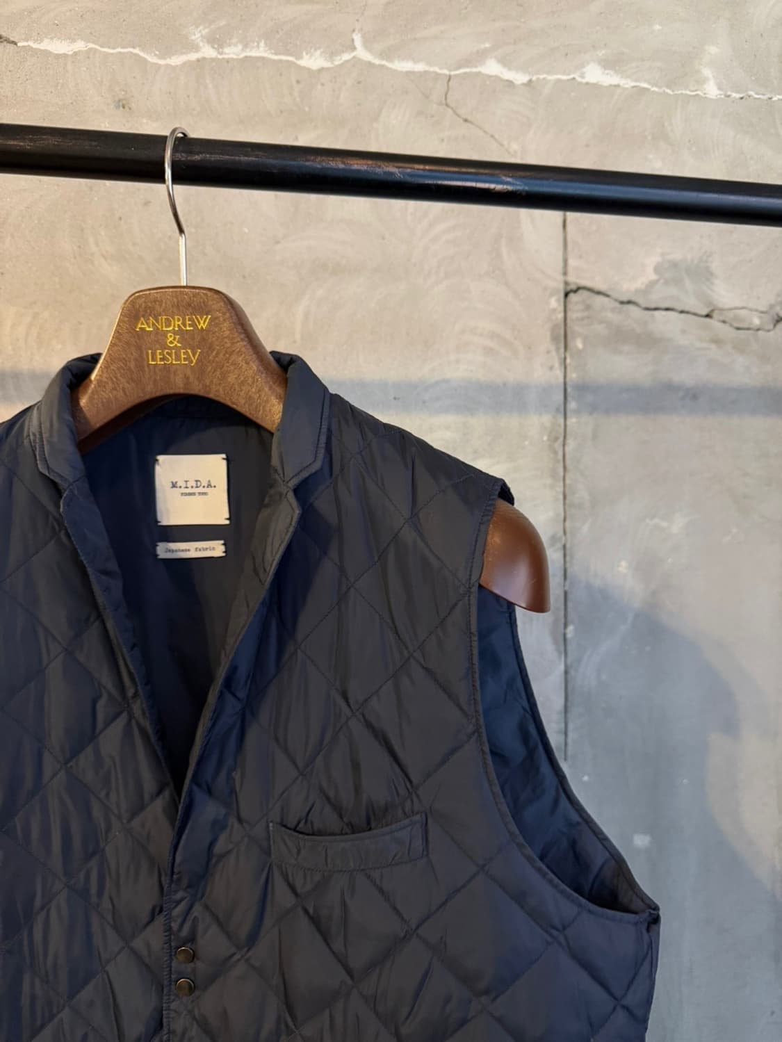 mida 패딩 베스트 남성 100 상품이미지4