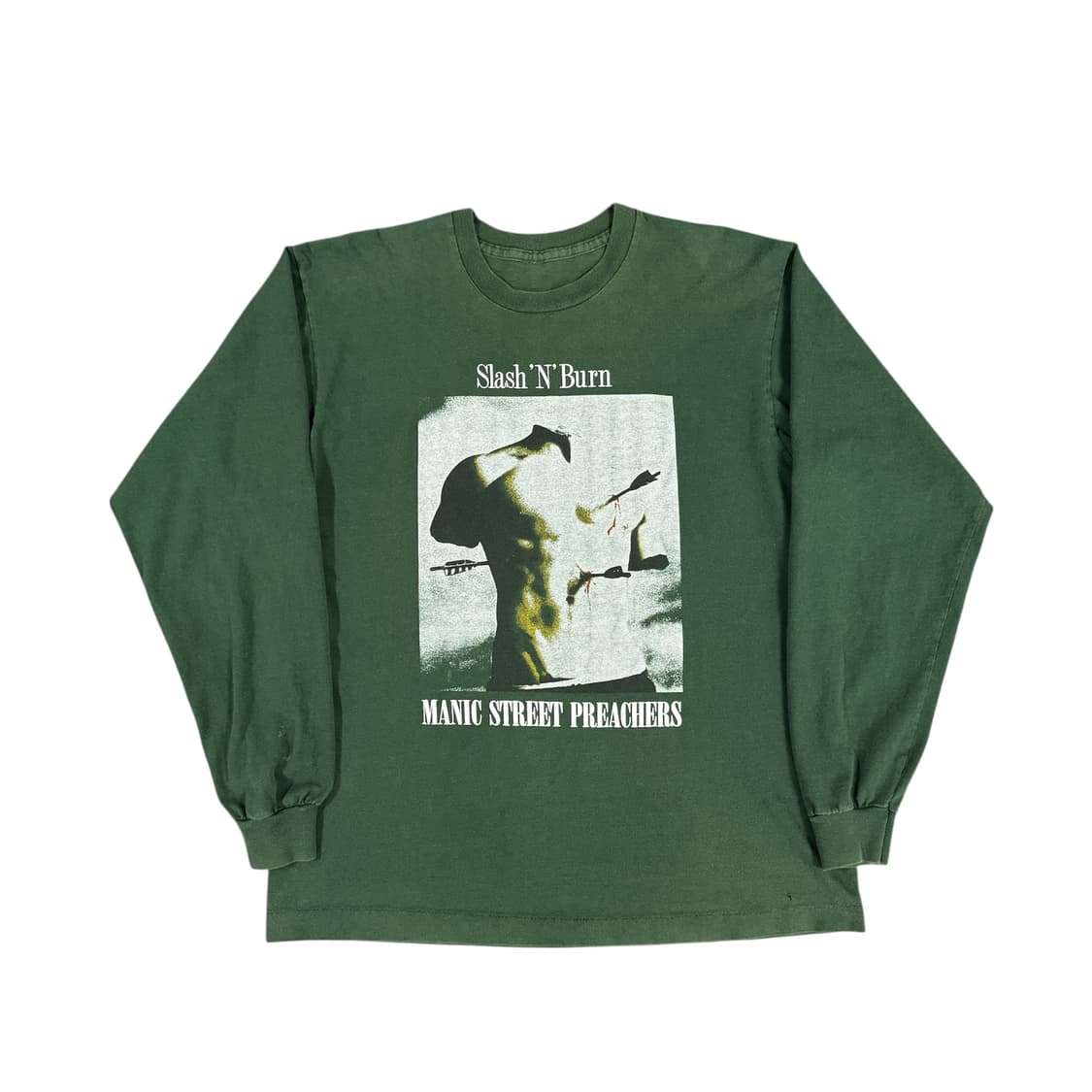 빈티지 90s 매닉 스트리트 프리처스 롱슬리브 티셔츠 상품이미지1
