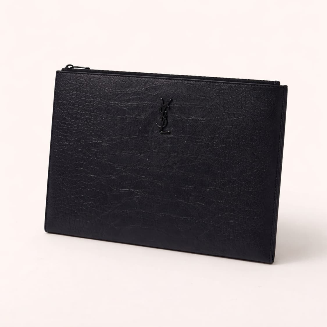 [S급] 생로랑 크로커다일 패턴 라지 클러치백 판매합니다!!! 상품이미지1