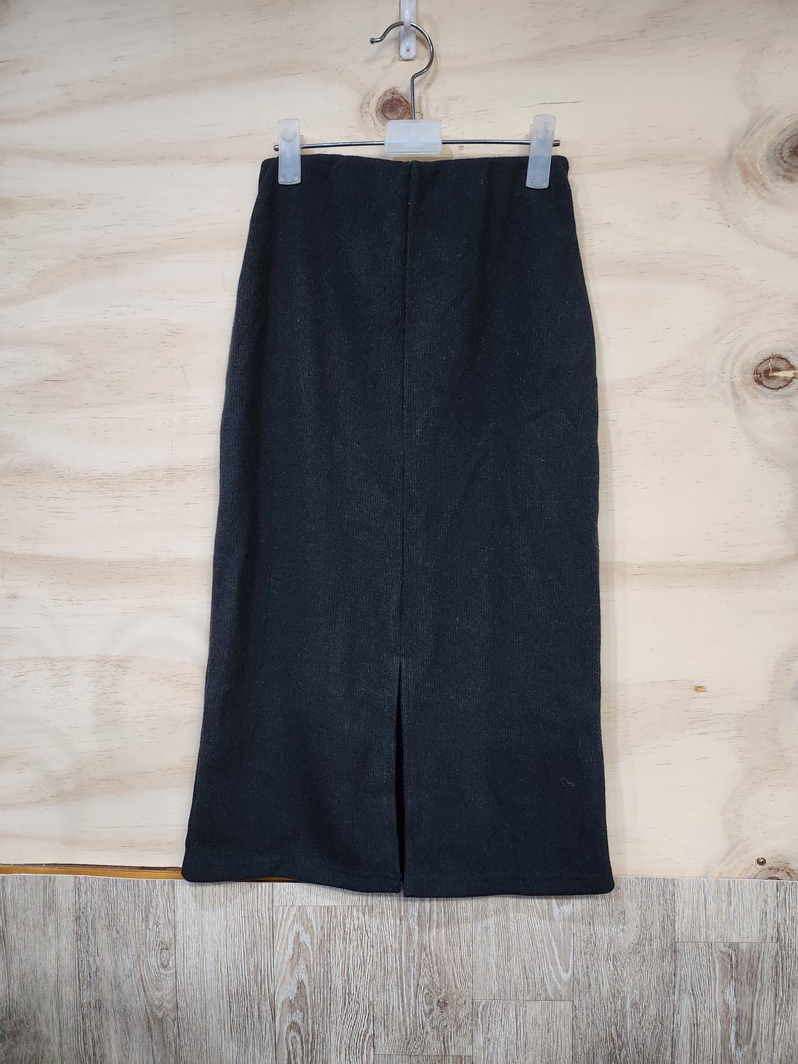 559) 여성 니트 밴딩 미디 스커트 상품이미지2