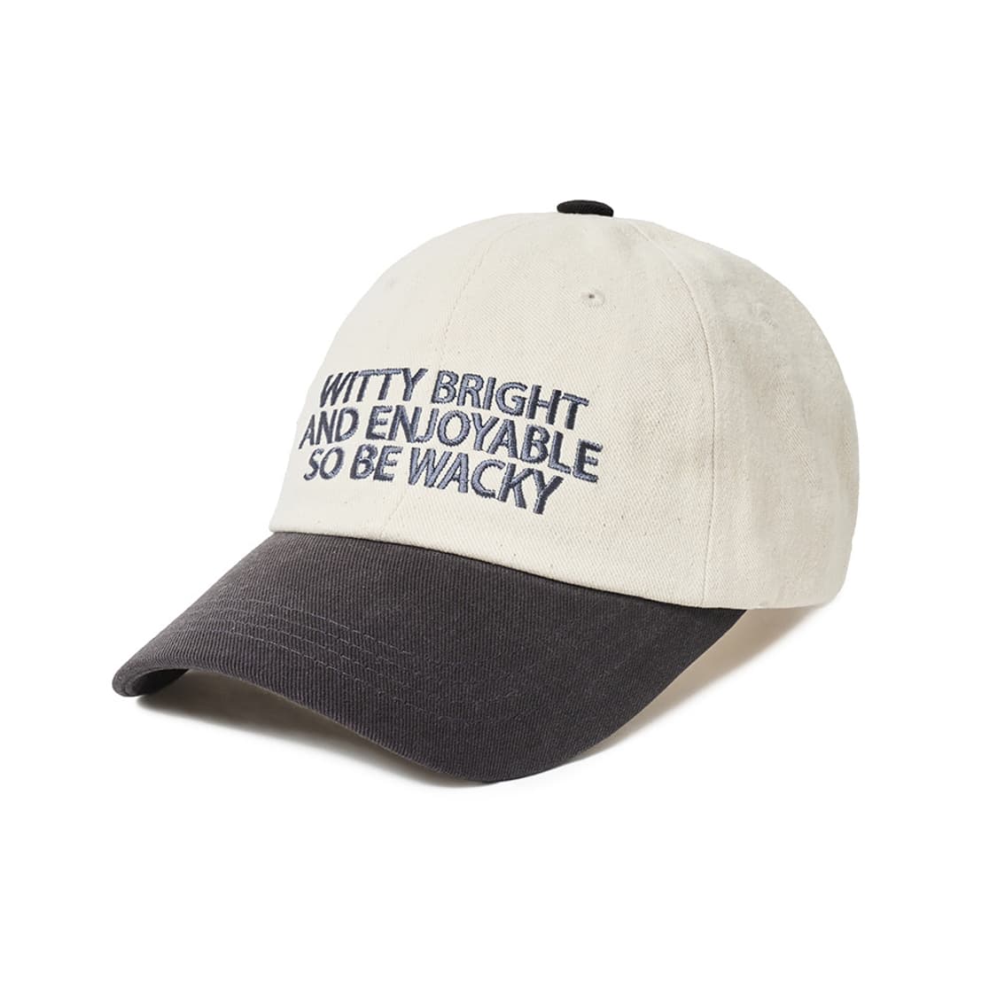 WACKY 웨키 레터링 볼캡 (그레이) 상품이미지2