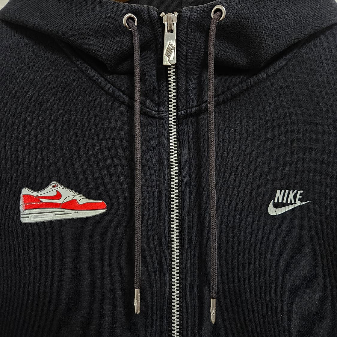 M 95) 나이키 에어맥스 백프린팅 후드집업 상품이미지5